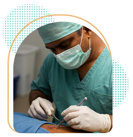 Minor Suturing in Pimple Saudagar