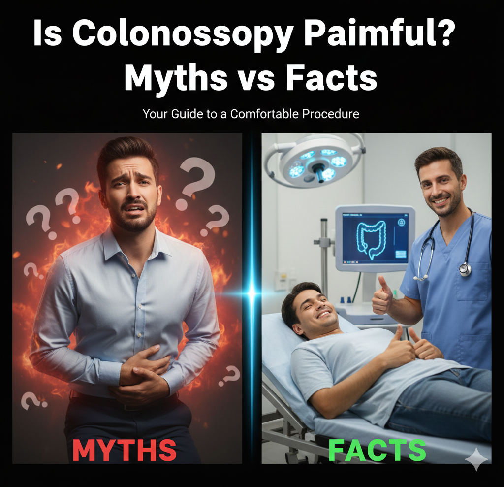 Is Colonoscopy Painful? Myths vs Facts